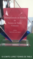 Saison 2024 / 2025 &raquo; Chpt France Vétérans Gien &raquo; 2019